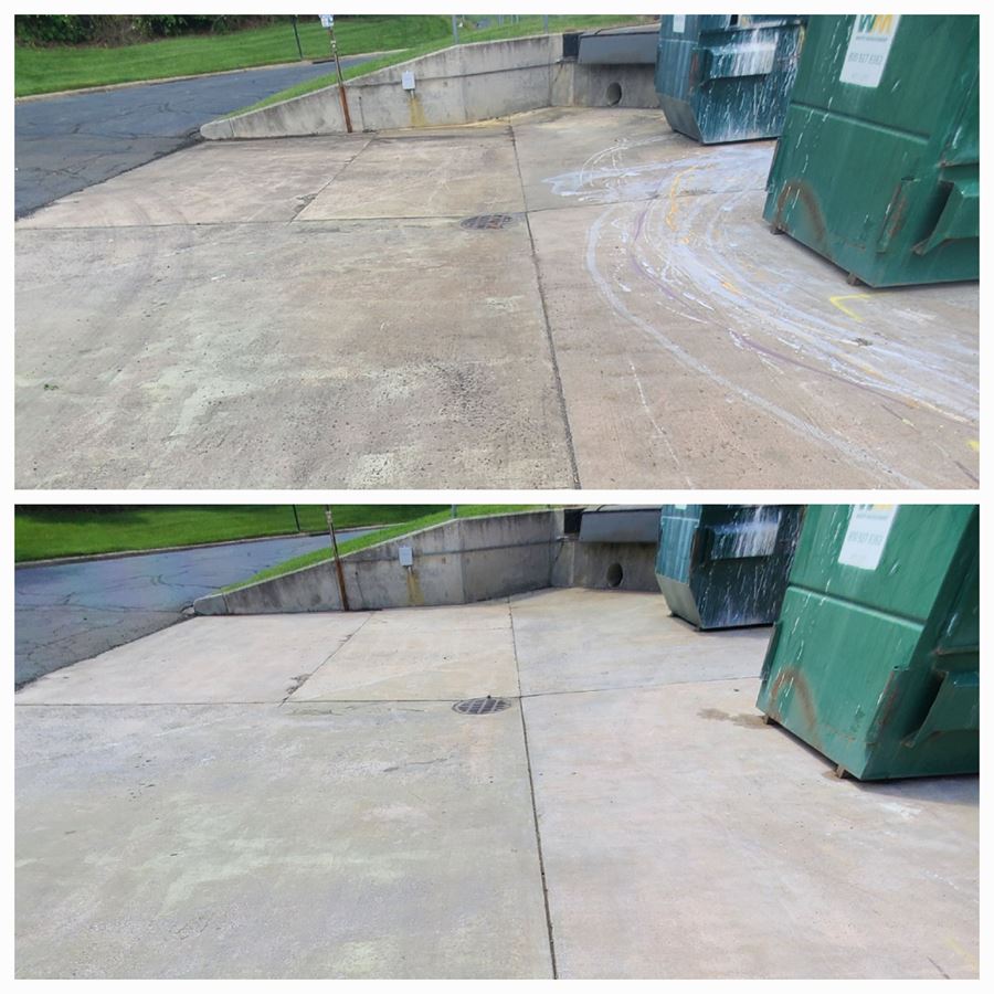Concrete cleaning in charlotte nc