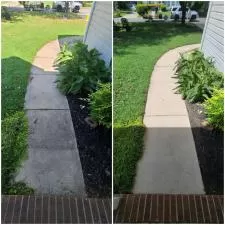 Concrete Cleaning (Military Makeover) in Charlotte, NC 1