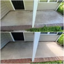 Concrete Cleaning (Military Makeover) in Charlotte, NC 3