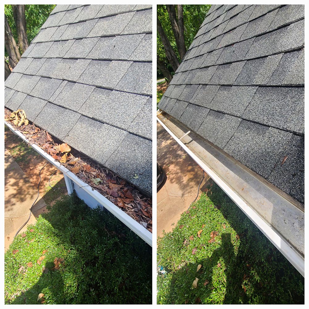 Gutter cleaning in charlotte nc