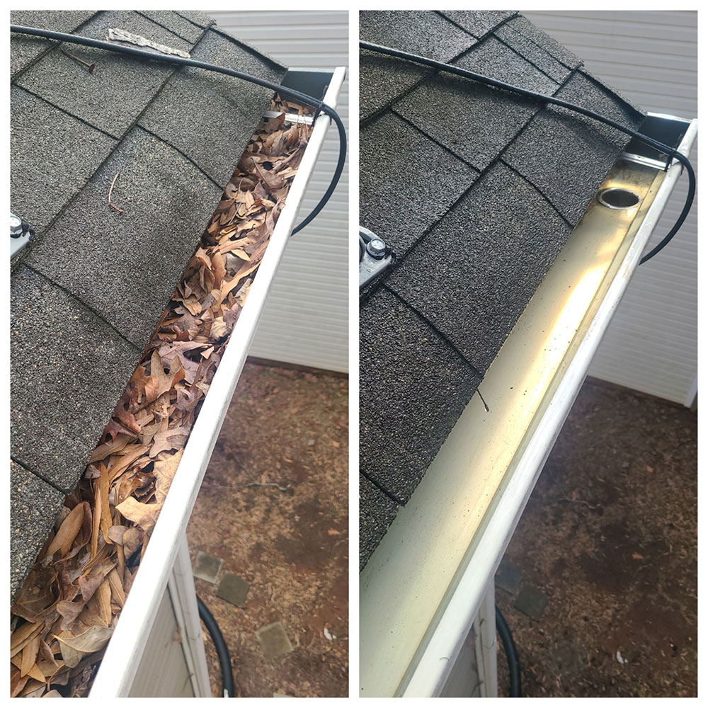 Gutter cleaning lake wylie sc