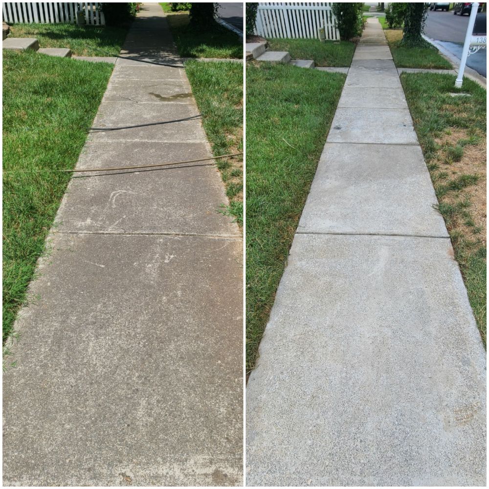 House and concrete cleaning in huntersville nc