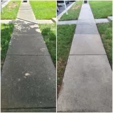 House & Concrete Cleaning in Huntersville, NC 1