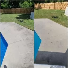Pool Deck Cleaning in Matthews, NC 2