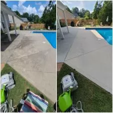 Pool Deck Cleaning in Matthews, NC 4