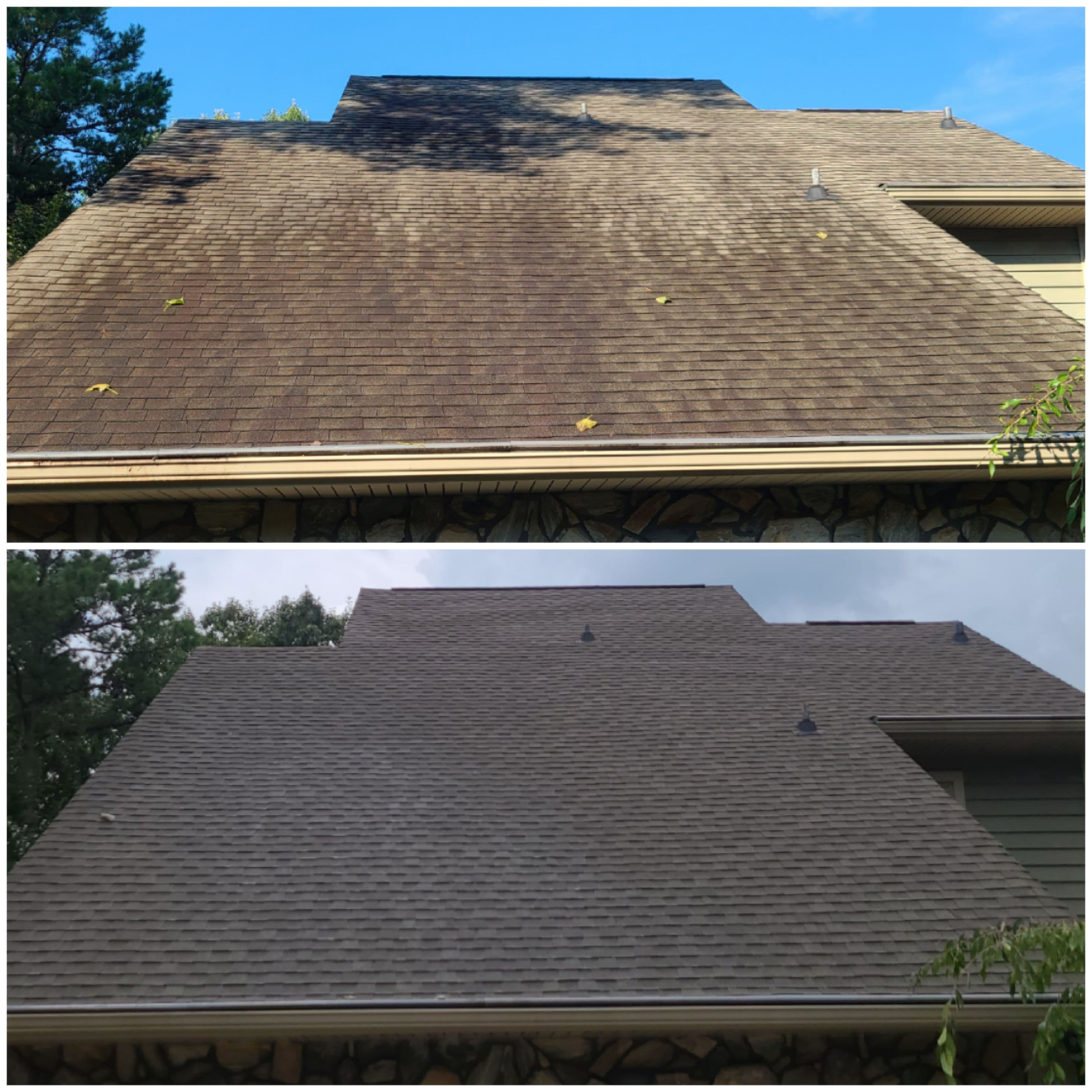 Roof cleaning molokai dr charlotte nc