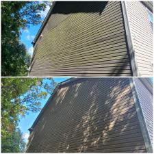 House Wash and Rust Removal on Raptor Court in Charlotte, NC 2
